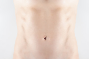 Abdomen de mujer