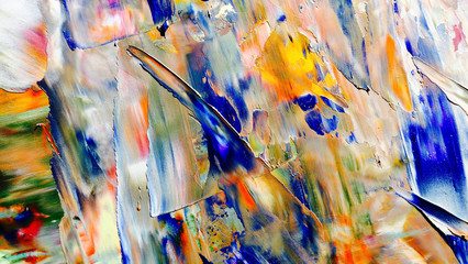 Colorful abstract background wallpaper. Modern motif visual art.  Mixtures of oil paint. Trendy hand painting canvas. Wall decor and Wall art prints Idea.  3D Texture.Colorful abstract 