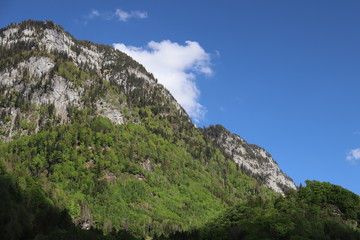 Montanha, natureza, céu