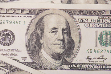 Earnings revenue profit debt debit laundry loan success royalty concept. Close up view photo of...