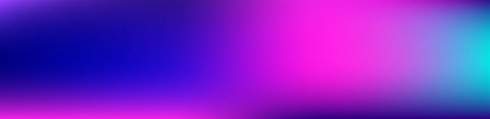 Purple, Pink, Turquoise, Blue Gradient Shiny Vector Background. 