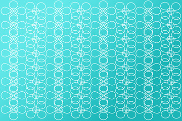 Abstract of the Flower shaped pattern light blue gradients background Use for computer website Illustration