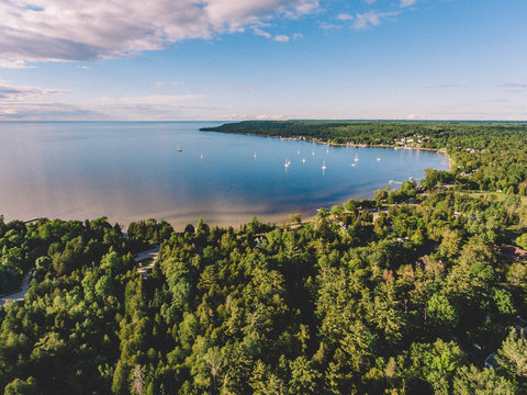 Aerial Drone Photography | Ephraim Door County Wisconsin