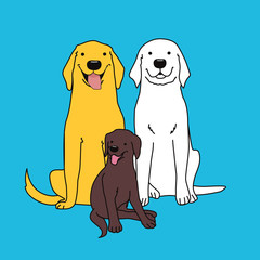 Labrador family - 343587028