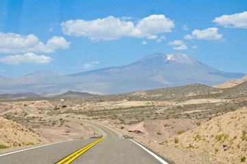 Camino a la Patagonia argentina