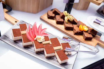 Dessert, cookies, cake at a prom, event, party