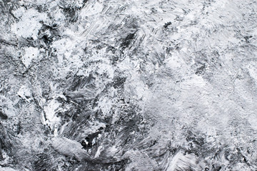 Black and white stucco texture with gradient and grunge