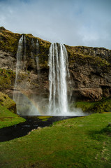 Obraz premium Seljalandsfoss waterfall in Iceland