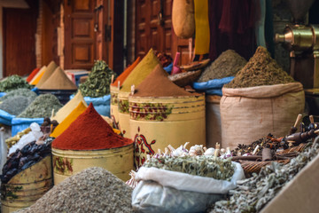 Spices on the Streets of Marrakech