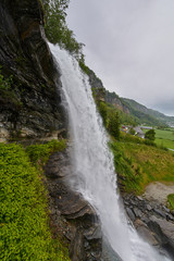 waterfall in norway