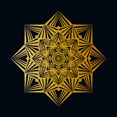 vector illustration of an abstract ornament
