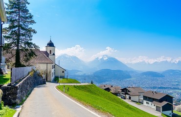 Stiftung Kloster Viktorsberg (Monastery) nearby Feldkirch in Vorarlberg, Tirol. Austria