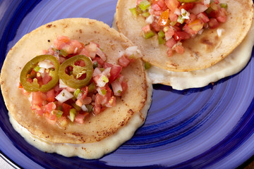 Comida típica Tortillas con quesillo