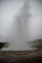 Geisir geyser in Iceland