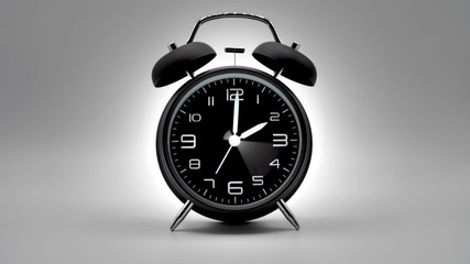 Time lapse - Standard time begins, the hands must be moved back an hour. 4K