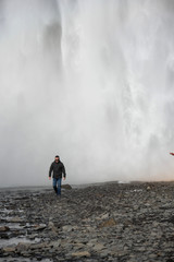 Obraz premium Iceland waterfall travel