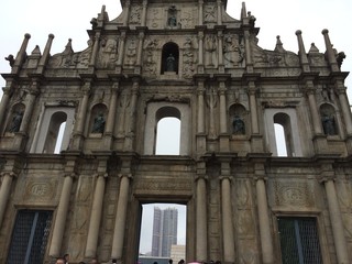Fototapeta na wymiar macao cathedral