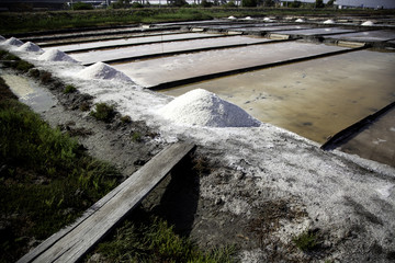 Salt mines in Aveiro