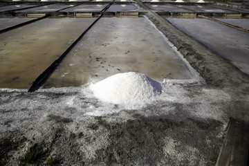 Salt mines in Aveiro