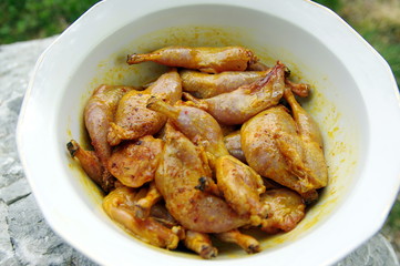 cuisses de cailles