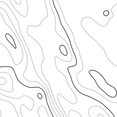 Contour  illustration. Abstract topographic map background. Geography scheme.
