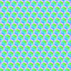 Seamless geometric pattern abstract background - vector