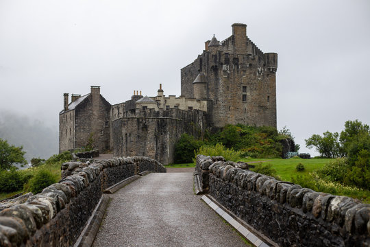 Eilean Donan Castle - Scotland, U.K. Front View