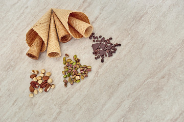 The concept of the taste of ice cream.