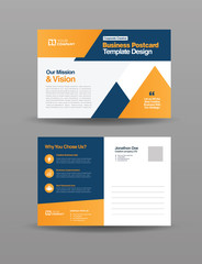 Corporate Business Postcard Design | Save The Date Invitation Card | Direct Mail EDDM Design  