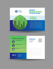 Corporate Business Postcard Design | Save The Date Invitation Card | Direct Mail EDDM Design  