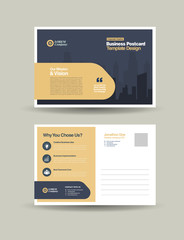Corporate Business Postcard Design | Save The Date Invitation Card | Direct Mail EDDM Design  