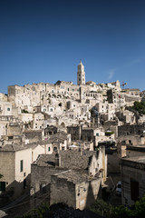 Naklejka premium Beautiful italian city view of Altamura italian medieval arhitecture