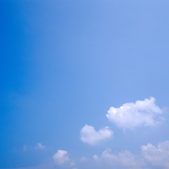 青空と雲