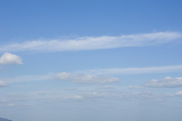 青空と雲