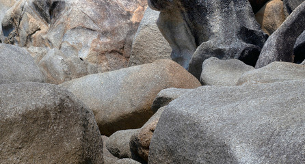 Naklejka premium Rock Stone texture for background.