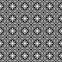 floral pattern seamless mandala ornament geometric background wallpaper