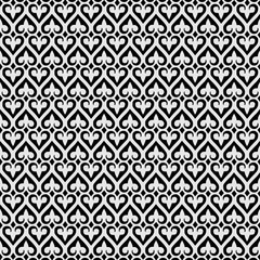 abstract pattern seamless fleur de lis ornament spade geometric background wallpaper © nafis