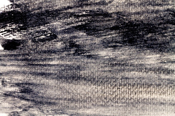abstract black watercolor on white background