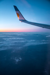 Cielo desde un avión
