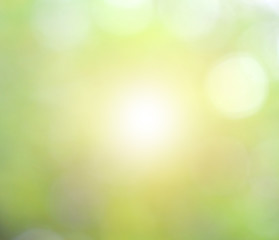 Obraz premium green bokeh background