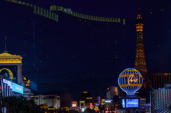 Paris Las Vegas hotel and Casino featured of night view