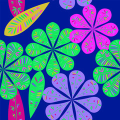 Floral seamless pattern.