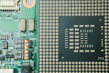 Electronic circuit board in computer