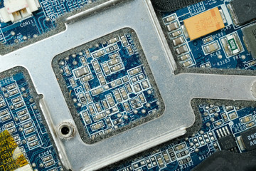 Electronic circuit board in computer