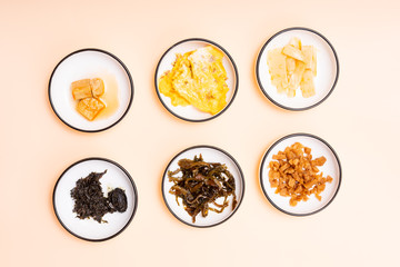 Chinese Chaoshan Breakfast White Congee Side Dish