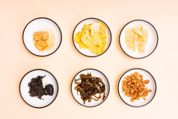 Chinese Chaoshan Breakfast White Congee Side Dish