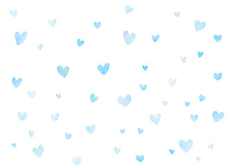 ハート　水彩　テクスチャ　背景