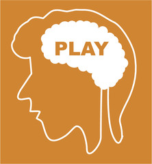 Big Data and Brain graphic design vector art