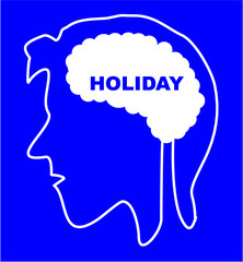 Big Data and Brain graphic design vector art