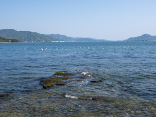 広島湾　瀬戸内海の島々　広島市南区元宇品